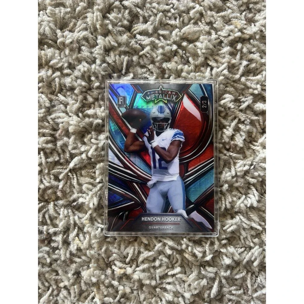 2023 Wild Card American Metallix Hendon Hooker Rookie Lions 2/3